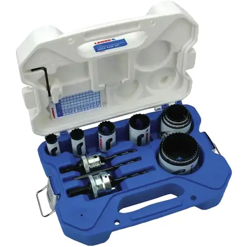 Lenox 13-Piece Bi-Metal Hole Saw Set Lenox 13-Piece Bi-Metal Hole Saw Set