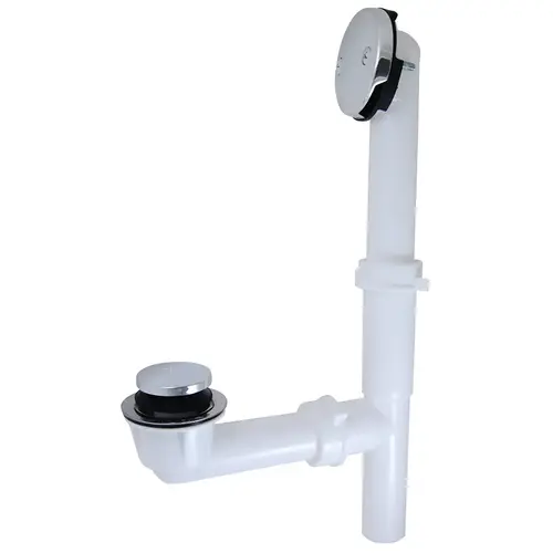 PVC Tip Top Waste And Overflow Chrome Trim PVC Tip Top Waste And Overflow Chrome Trim