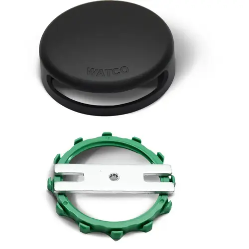 Watco Innovator Overflow Plate Conversion Kit, Matte Black Watco Innovator Overflow Plate Conversion Kit, Matte Black