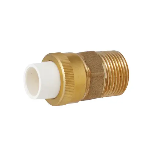 CPVC/Stainless Steel Male Adapter 3/4" Slip x 3/4" MIP CPVC/Stainless Steel Male Adapter 3/4" Slip x 3/4" MIP