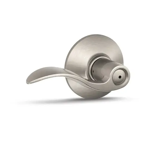 Schlage Accent Privacy Lever Satin Nickel Schlage Accent Privacy Lever Satin Nickel