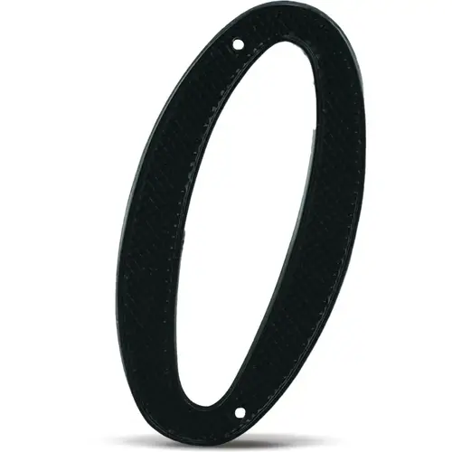 4" Numbers Black "0" - pack of 5 4" Numbers Black "0" - pack of 5