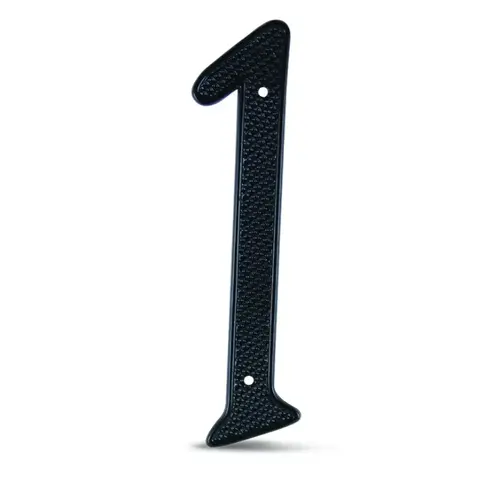4" Numbers Black "1" - pack of 5 4" Numbers Black "1" - pack of 5