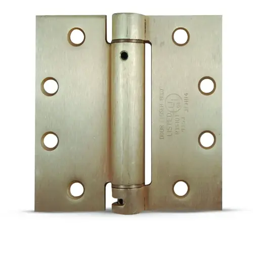 Door Hinge Self-Closing Square Corner 4-1/2-in Polished Brass Door Hinge Self-Closing Square Corner 4-1/2-in Polished Brass