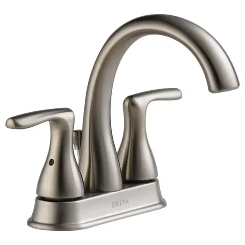 Foundations Brushed Nickel Two Handle High-arc Bathroom Faucet Foundations Brushed Nickel Two Handle High-arc Bathroom Faucet