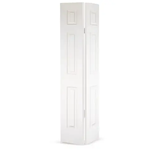 Bifold Door Set 6-Panel Primed White 24" X 80" Bifold Door Set 6-Panel Primed White 24" X 80"
