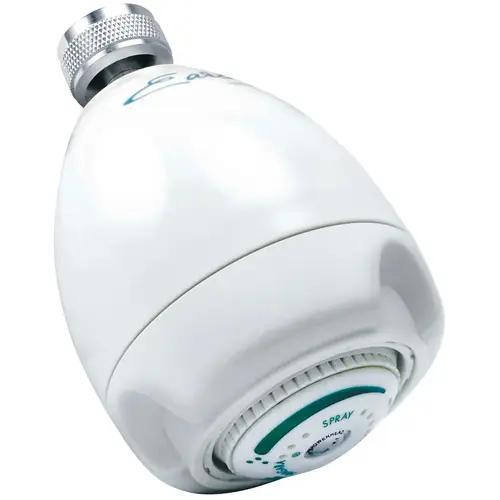 Niagara Earth 2 GPM Showerhead, White Niagara Earth 2 GPM Showerhead, White