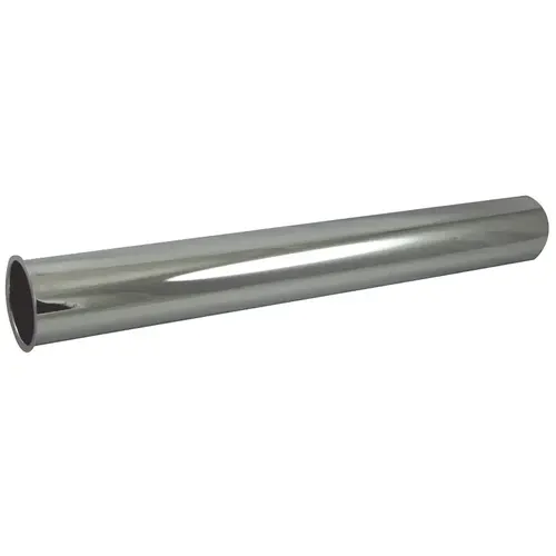 Metal Flanged Tailpiece 1-1/2" x 12" 22 Gauge Metal Flanged Tailpiece 1-1/2" x 12" 22 Gauge