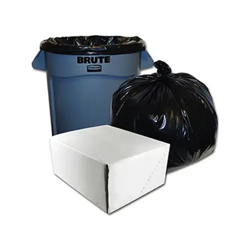 31-33 Gallon 70% Recycled Material Liners Box of 100 - pack of 100 31-33 Gallon 70% Recycled Material Liners Box of 100 - pack of 100