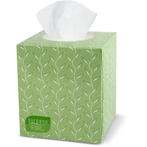 Surpass Facial Tissue Cube Surpass Facial Tissue Cube