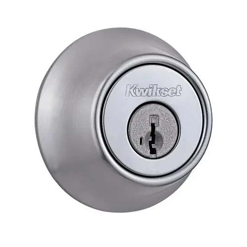 Kwikset SmartKey 665 Double Cylinder Deadbolt Satin Chrome Kwikset SmartKey 665 Double Cylinder Deadbolt Satin Chrome