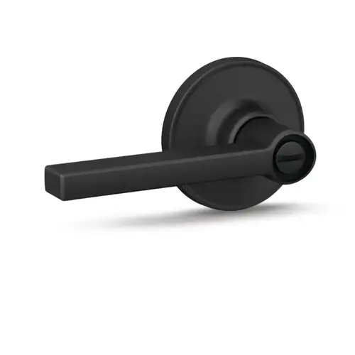 Schlage Solstice Privacy Lever Matte Black Schlage Solstice Privacy Lever Matte Black