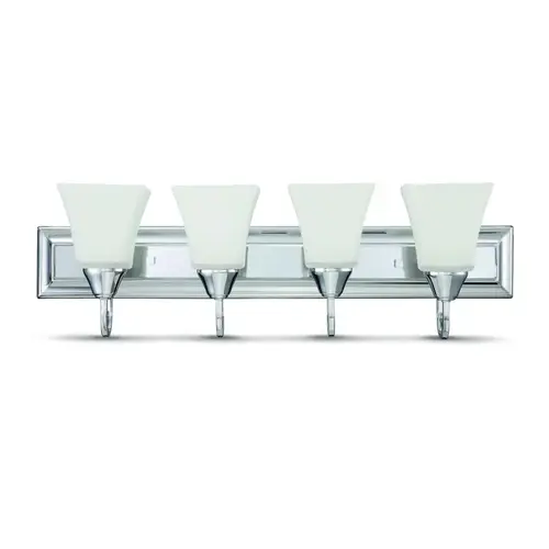 Lexington 4-Light Chrome Vanity fixture Lexington 4-Light Chrome Vanity fixture