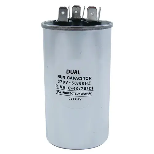 370V Round Dual Capacitor 80/5 MFD 370V Round Dual Capacitor 80/5 MFD