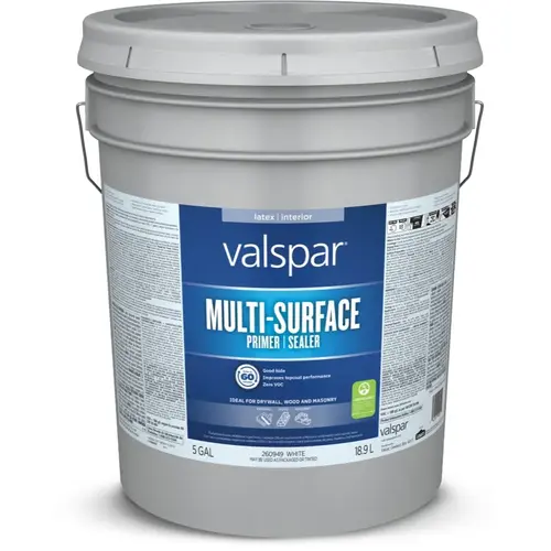 Valspar Interior Multipurpose Water-Based Wall and Ceiling Primer, 5-Gallon Valspar Interior Multipurpose Water-Based Wall and Ceiling Primer, 5-Gallon