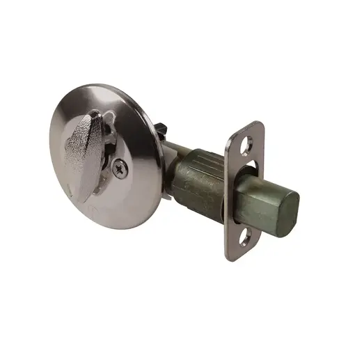 Kwikset 663 Keyless Deadbolt Drive-in-Latch Satin Nickel Kwikset 663 Keyless Deadbolt Drive-in-Latch Satin Nickel