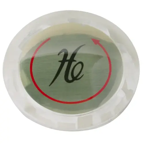 Economy Faucet Hot Index Button - pack of 10 Economy Faucet Hot Index Button - pack of 10