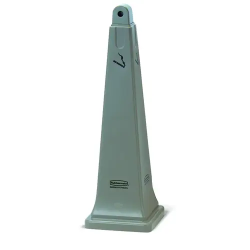 Rubbermaid GroundsKeeper Beige Cigarette Waste Collector, FG257088BEIG Rubbermaid GroundsKeeper Beige Cigarette Waste Collector, FG257088BEIG