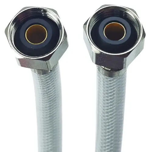 PVC Faucet Supply Line 1/2" IPS X 1/2" IPS X 16" PVC Faucet Supply Line 1/2" IPS X 1/2" IPS X 16"