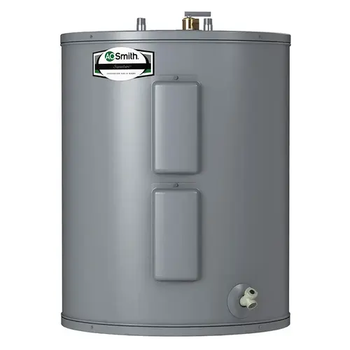 A.O. Smith Signature 38 Gallon Low-Boy Electric Water Heater A.O. Smith Signature 38 Gallon Low-Boy Electric Water Heater