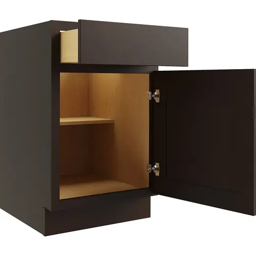 Reliabilt Parkstone Espresso Base Cabinet, 18-in W Reliabilt Parkstone Espresso Base Cabinet, 18-in W