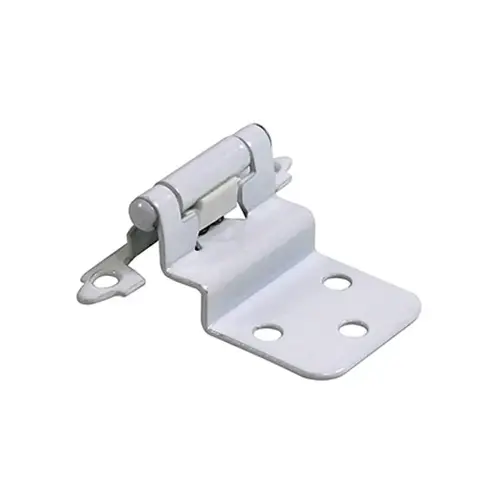 3/8" Inset Self-Closing Hinges White 3/8" Inset Self-Closing Hinges White
