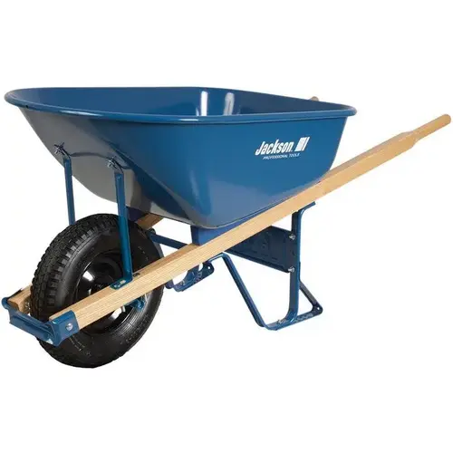 Razor-Back Wheelbarrows, 6 cu ft, Solid Knobby w/Grease Fittings Red Razor-Back Wheelbarrows, 6 cu ft, Solid Knobby w/Grease Fittings Red