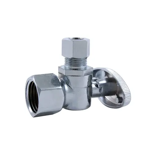 1/4 Turn Angle Stop 3/8" FIP x 1/2" Comp 1/4 Turn Angle Stop 3/8" FIP x 1/2" Comp