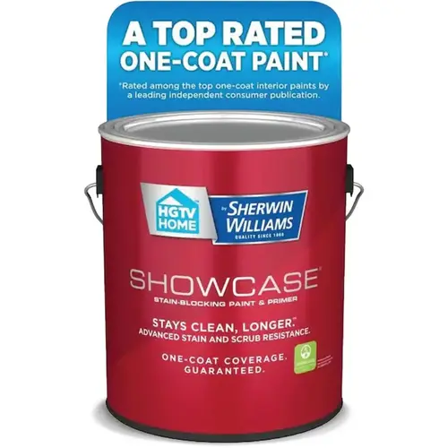 HGTV Home by Sherwin-Williams Showcase Semi-Gloss Base C Tintable Acrylic Interior Paint & Primer, 1-Gallon HGTV Home by Sherwin-Williams Showcase Semi-Gloss Base C Tintable Acrylic Interior Paint & Primer, 1-Gallon
