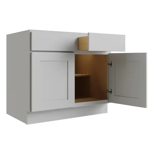 Reliabilt Parkstone Grey Base Cabinet, 30-in W Reliabilt Parkstone Grey Base Cabinet, 30-in W