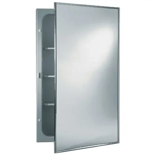 Surface/Recessed Medicine Cabinet Framed Mirror 16" X 22" Surface/Recessed Medicine Cabinet Framed Mirror 16" X 22"