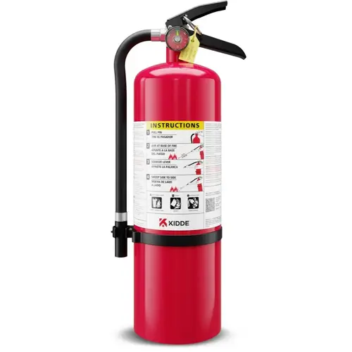 Kidde 4-A:60-B:C Fire Extinguisher, 10-Lb Kidde 4-A:60-B:C Fire Extinguisher, 10-Lb