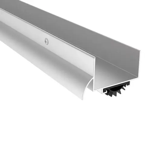 Pemko Door Shoe with Drip Rail and PemkoPrene Seal - 72" Length - Aluminum Pemko Door Shoe with Drip Rail and PemkoPrene Seal - 72" Length - Aluminum