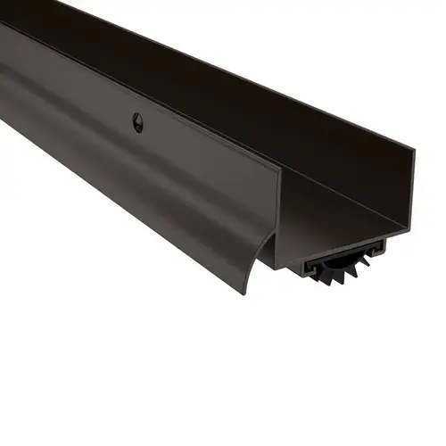 Pemko Door Shoe with Drip Rail and PemkoPrene Seal - 72" Length - Bronze Pemko Door Shoe with Drip Rail and PemkoPrene Seal - 72" Length - Bronze