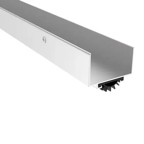 Pemko Door Shoe with PemkoPrene Seal - 72" Length - Aluminum Pemko Door Shoe with PemkoPrene Seal - 72" Length - Aluminum