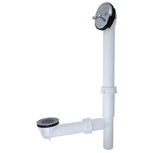 Watco PVC Trip Lever Waste & Overflow Chrome Trim Watco PVC Trip Lever Waste & Overflow Chrome Trim
