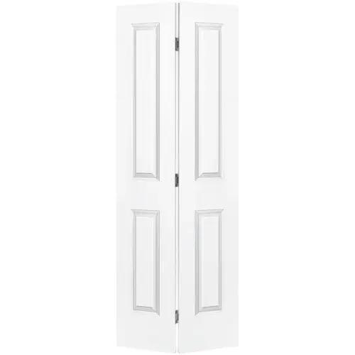 Bifold Door Set 2-Panel Primed White 30" x 80" Bifold Door Set 2-Panel Primed White 30" x 80"