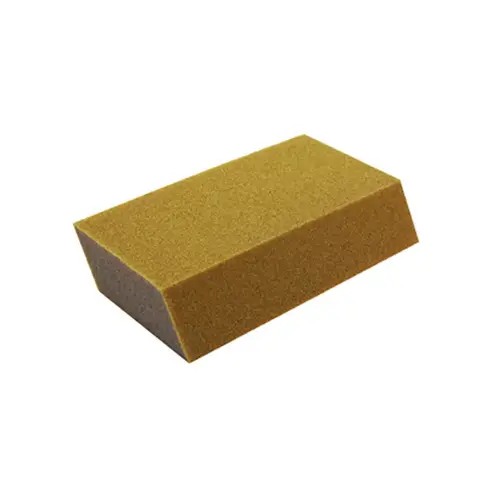 100 Grit Dual Angle Fine Sanding Sponge 3" X 5" 100 Grit Dual Angle Fine Sanding Sponge 3" X 5"