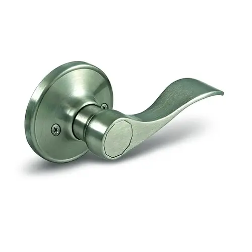 Wave Dummy Lever Satin Nickel Wave Dummy Lever Satin Nickel