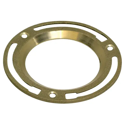 4" Brass Toilet Bowl Floor Flange 4" Brass Toilet Bowl Floor Flange