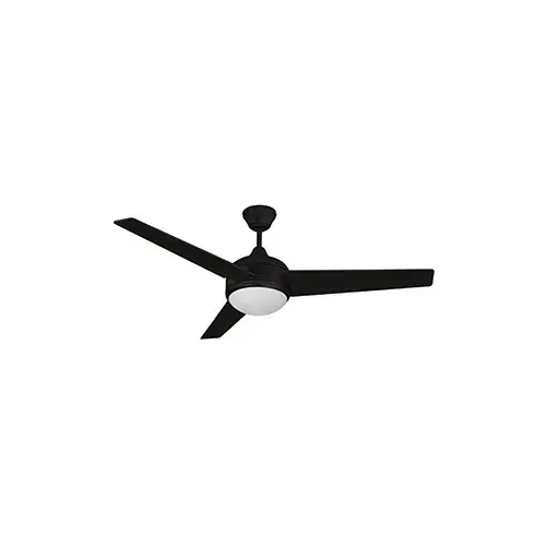 ZEPHYR 3 - 3 Blade 52" Matte Black LED Ceiling Fan ZEPHYR 3 - 3 Blade 52" Matte Black LED Ceiling Fan