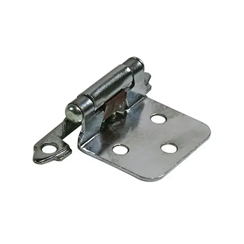 1-5/8" Flush Mount Self-Closing Hinges Polished Chrome 1-5/8" Flush Mount Self-Closing Hinges Polished Chrome