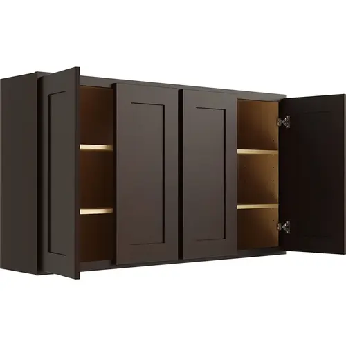Reliabilt Parkstone Espresso Wall Cabinet, 48-in x 30-in Reliabilt Parkstone Espresso Wall Cabinet, 48-in x 30-in