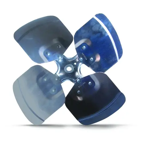 Four Blade Fan with Fixed Hub 14", 33 degree CW Fan Blade Four Blade Fan with Fixed Hub 14", 33 degree CW Fan Blade