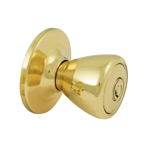 Tulip Entry Knob, Polished Brass Tulip Entry Knob, Polished Brass