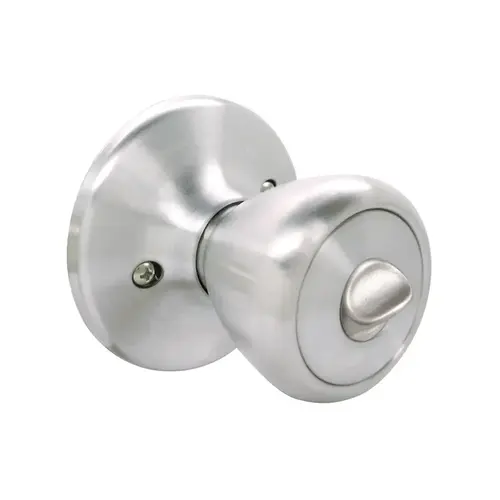 Tulip Privacy Knob Satin Chrome Tulip Privacy Knob Satin Chrome