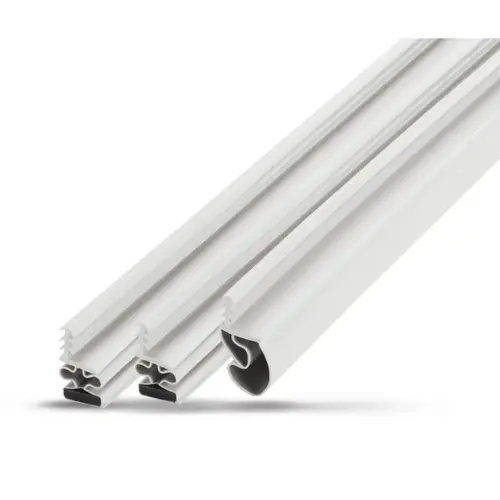 Door Seal Weatherstrip Set Magnetic Kerf Style White Door Seal Weatherstrip Set Magnetic Kerf Style White