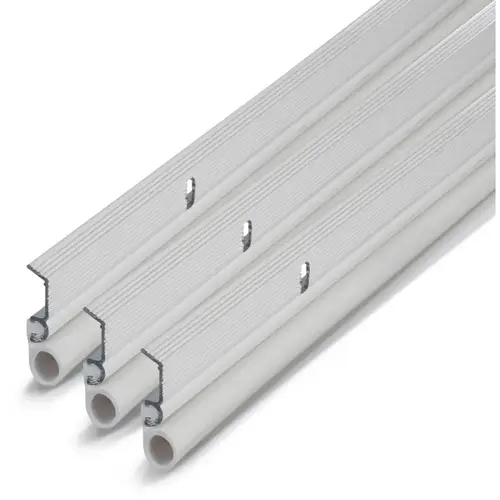 Door Seal Weatherstrip Set Aluminum/Foam White Door Seal Weatherstrip Set Aluminum/Foam White