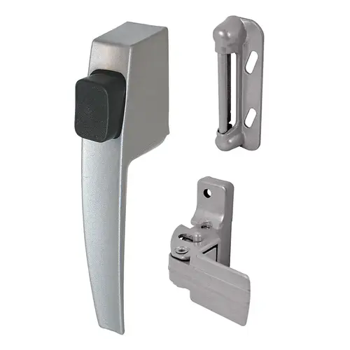 Storm Door Push-Button Latch Aluminum 1-3/4" Centers Storm Door Push-Button Latch Aluminum 1-3/4" Centers