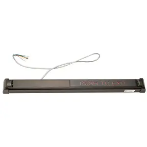 Schlage Electronics 672 36 313 RD Exit Device Dark Bronze Anodized Aluminum